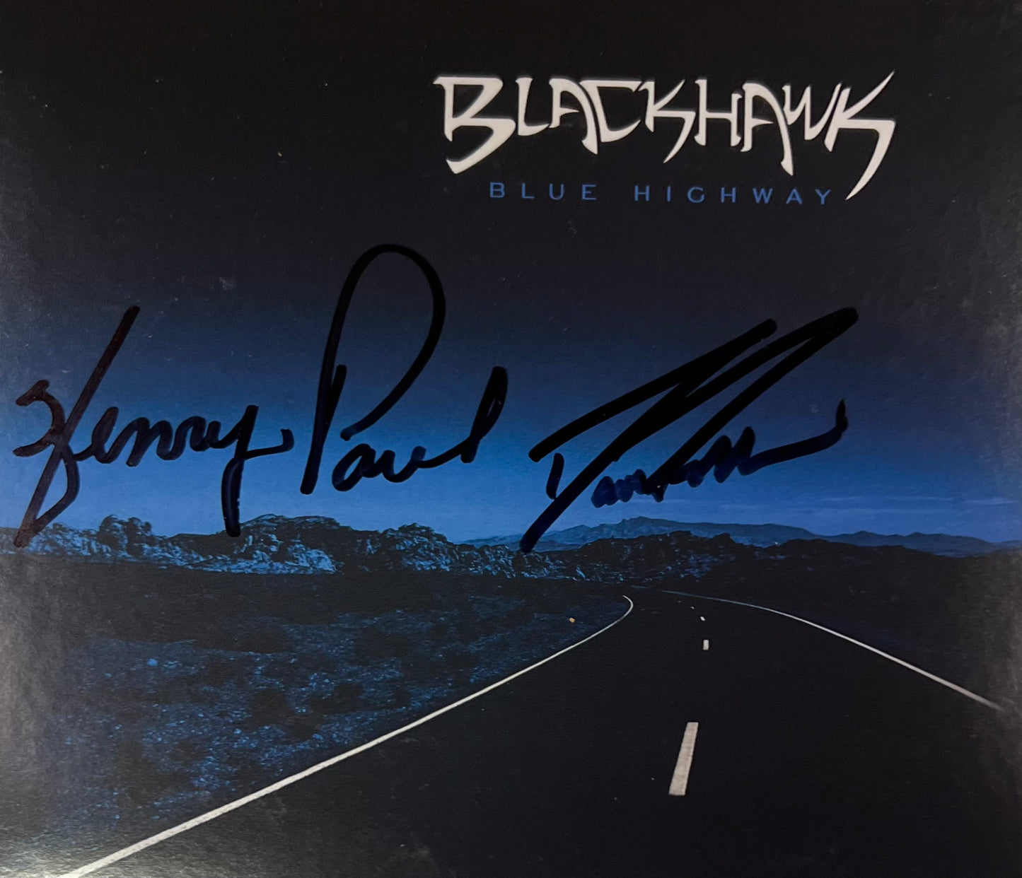 Blue Highway CD Autographed CD